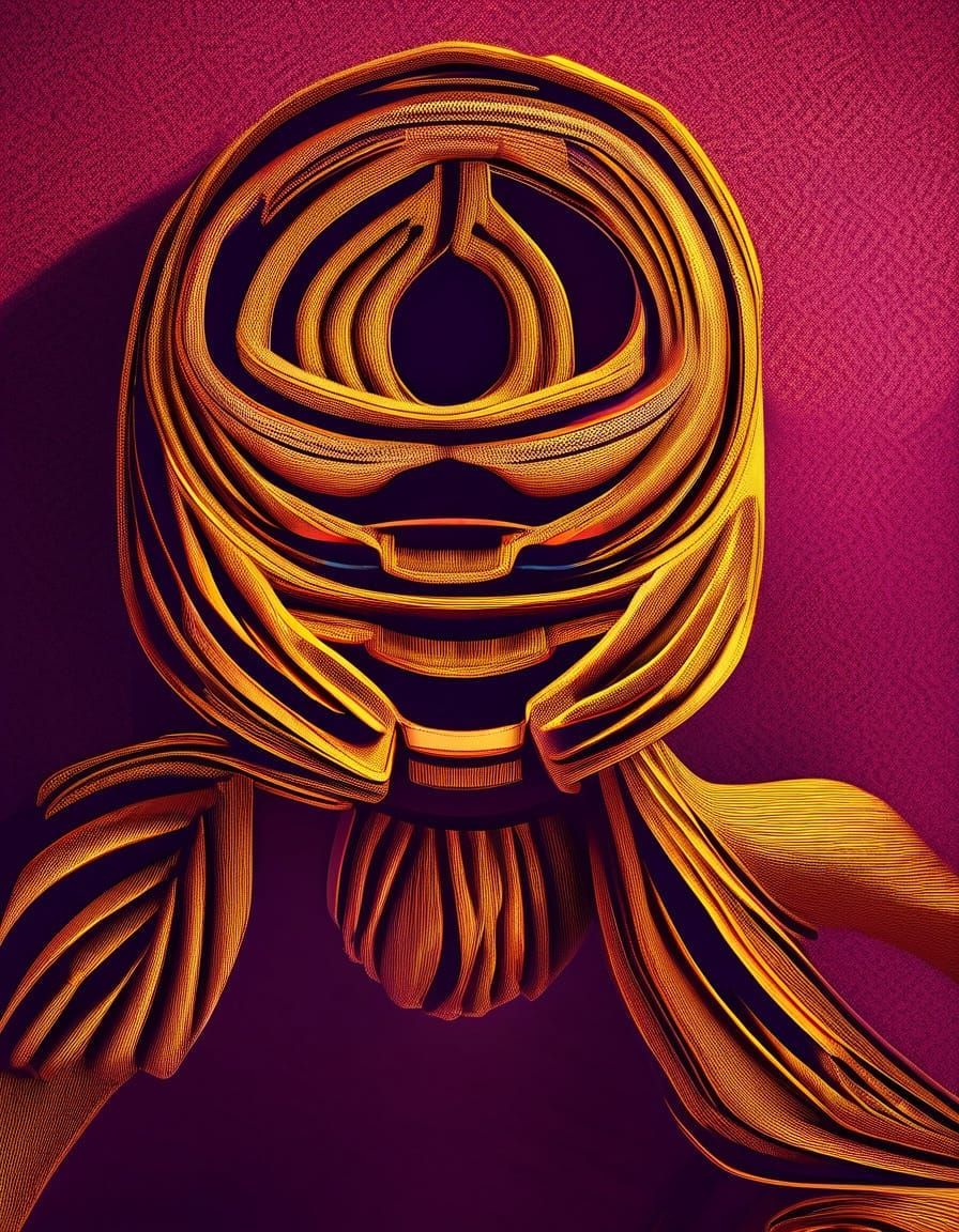 Retro Fantasy Diarama in Vivid Colors