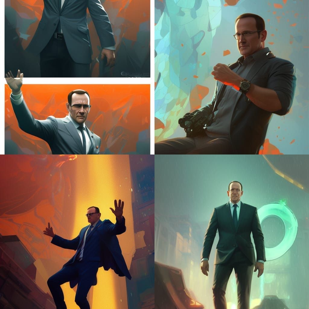 Phil Coulson Concept Art in Dynamic Lighting