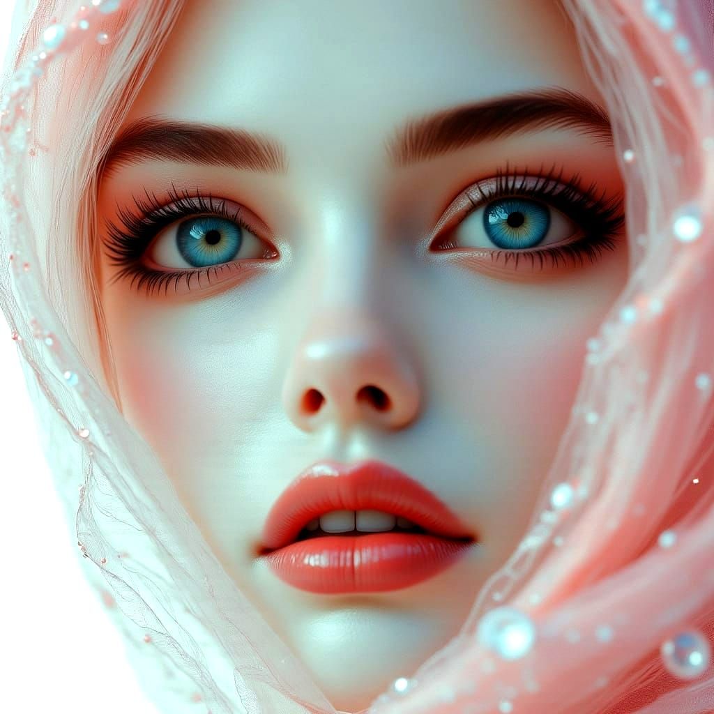 Ethereal Pink Beauty in Soft Focus