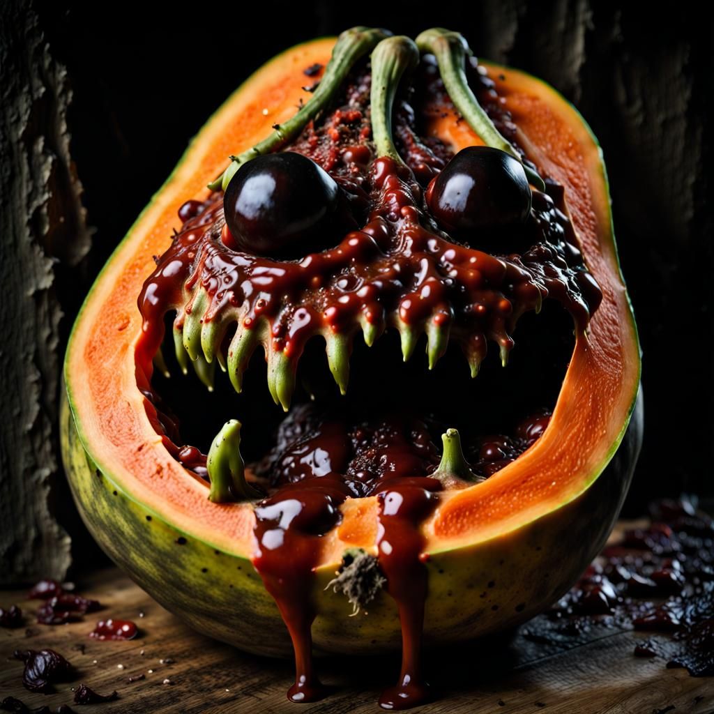 Papaya monster