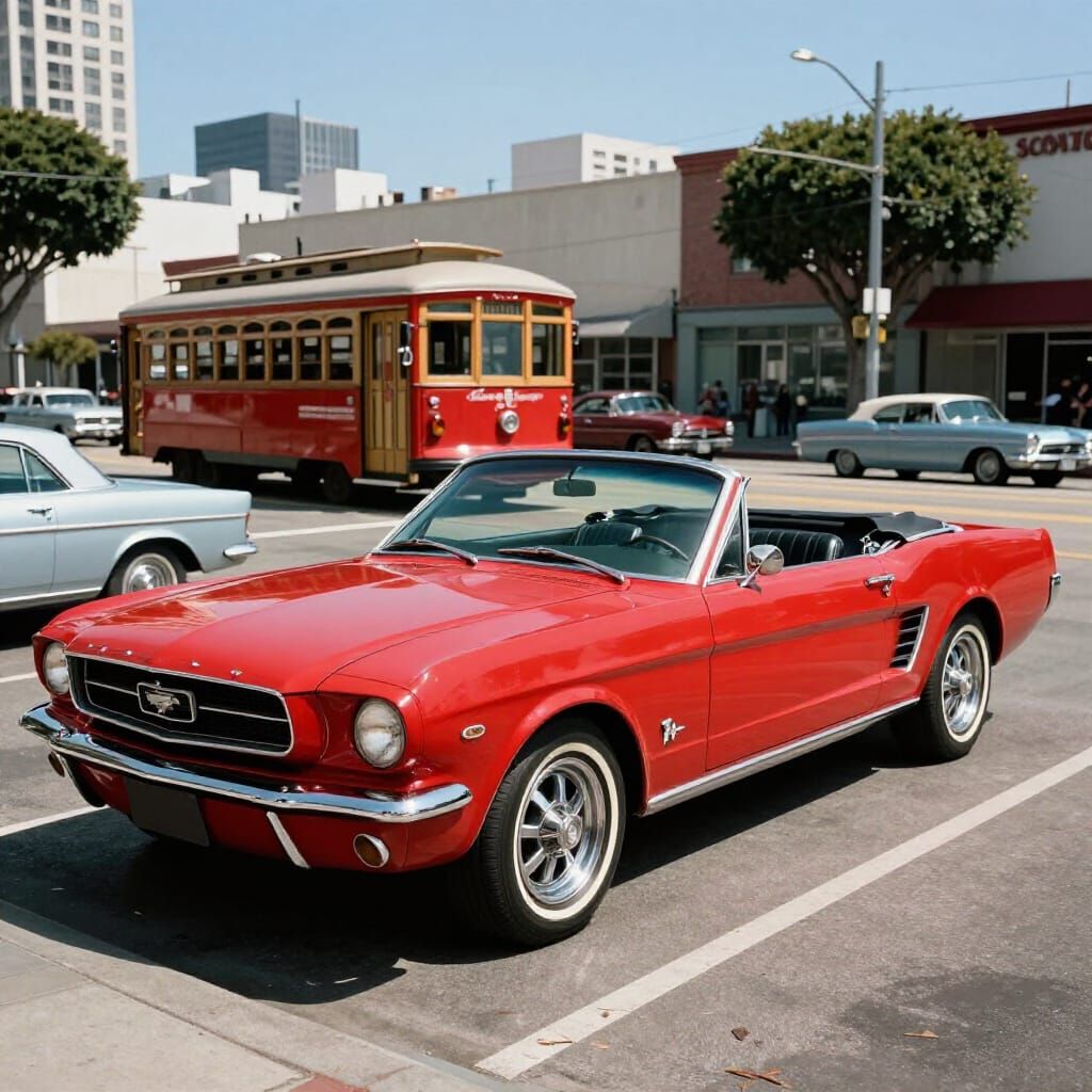 1965 Ford Mustang Convertible in San Francisco
