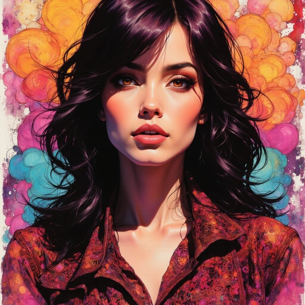 high resolution, tanya roberts convoited beauty, vivid colors, deep contrast, sharp focus, <lora:Wesh 2:0.8>, <lora:Wesh...