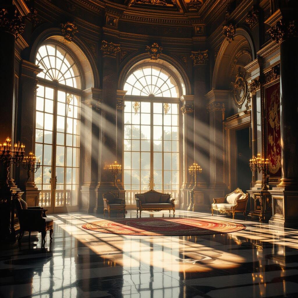 Opulent Palace Interior Designed by Master Architect