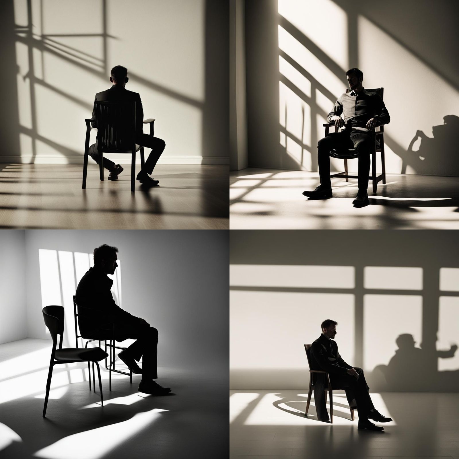 Man in Chair: Exploring Shadow Depth
