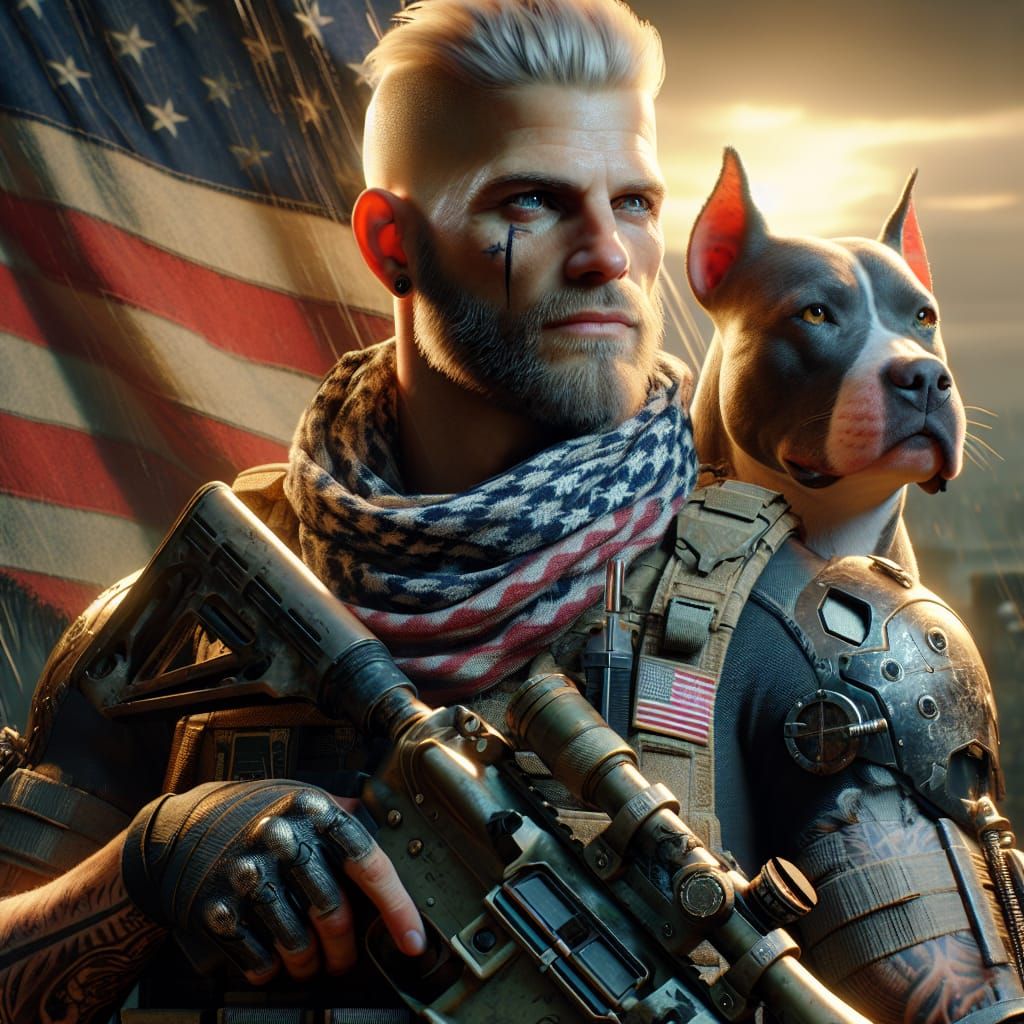 American Patriot: 3D War Zone Cinematic