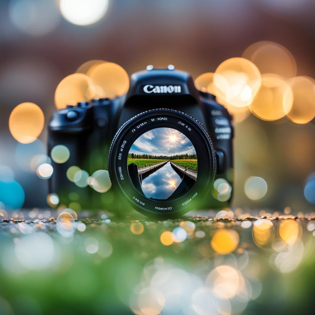 Upside Down World: Professional Photography with Bokeh