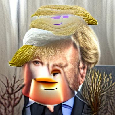 Portrait of Donald Trump