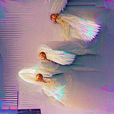 Angels in a Heavenly Realm