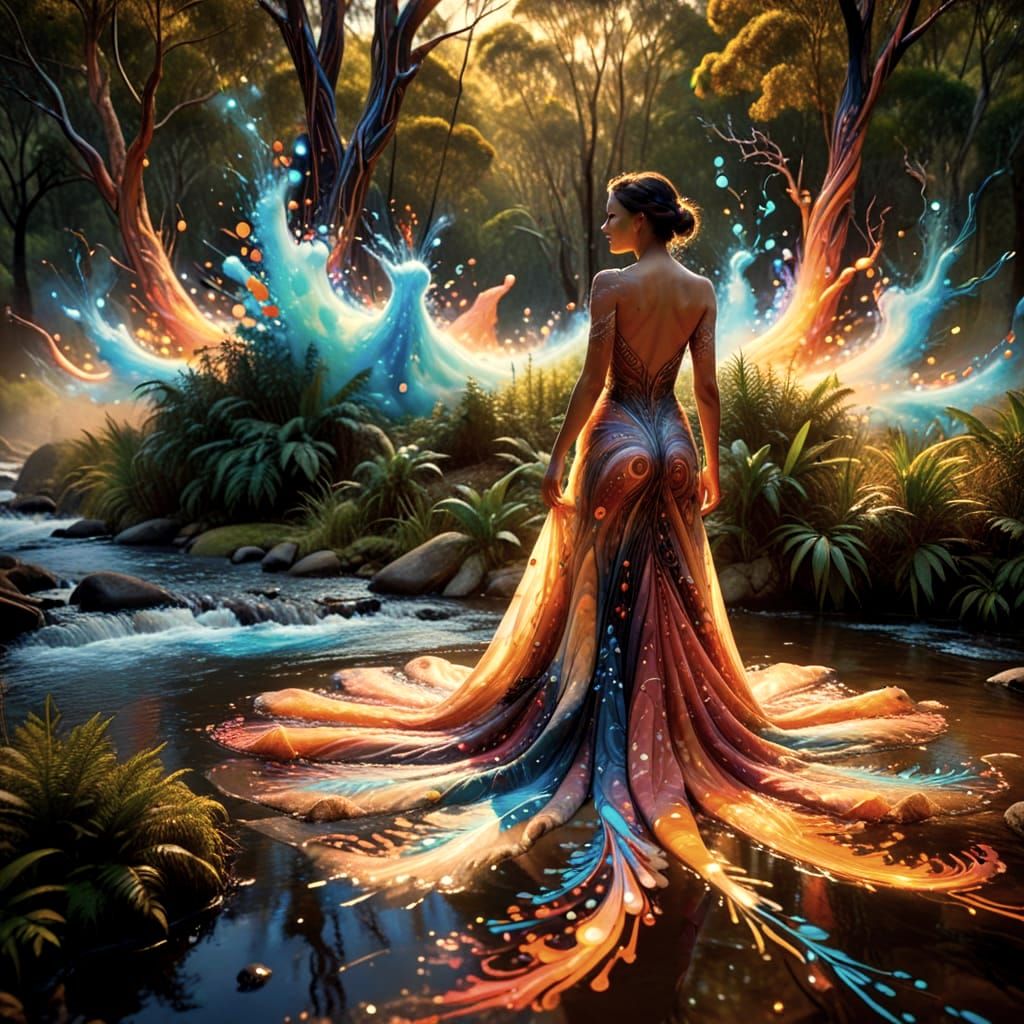 Ethereal Goddesses Unite in Australian Wilderness