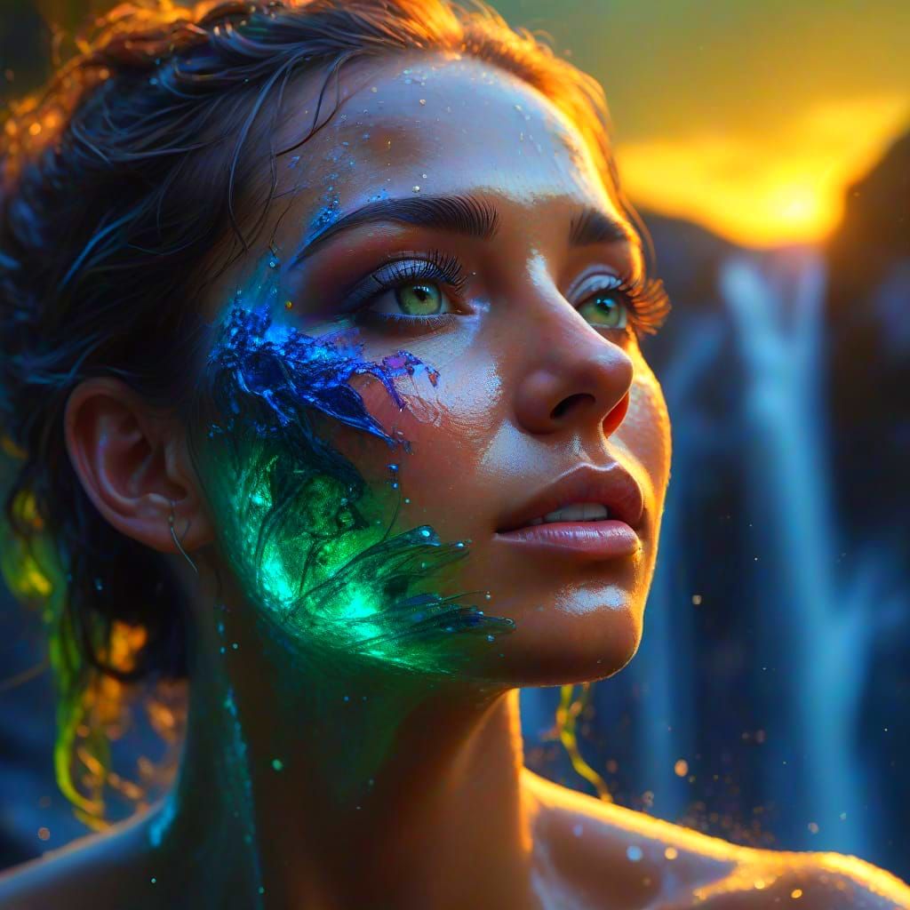 Mystical Sprite Emerges from Australian Opal in Whimsical Su...