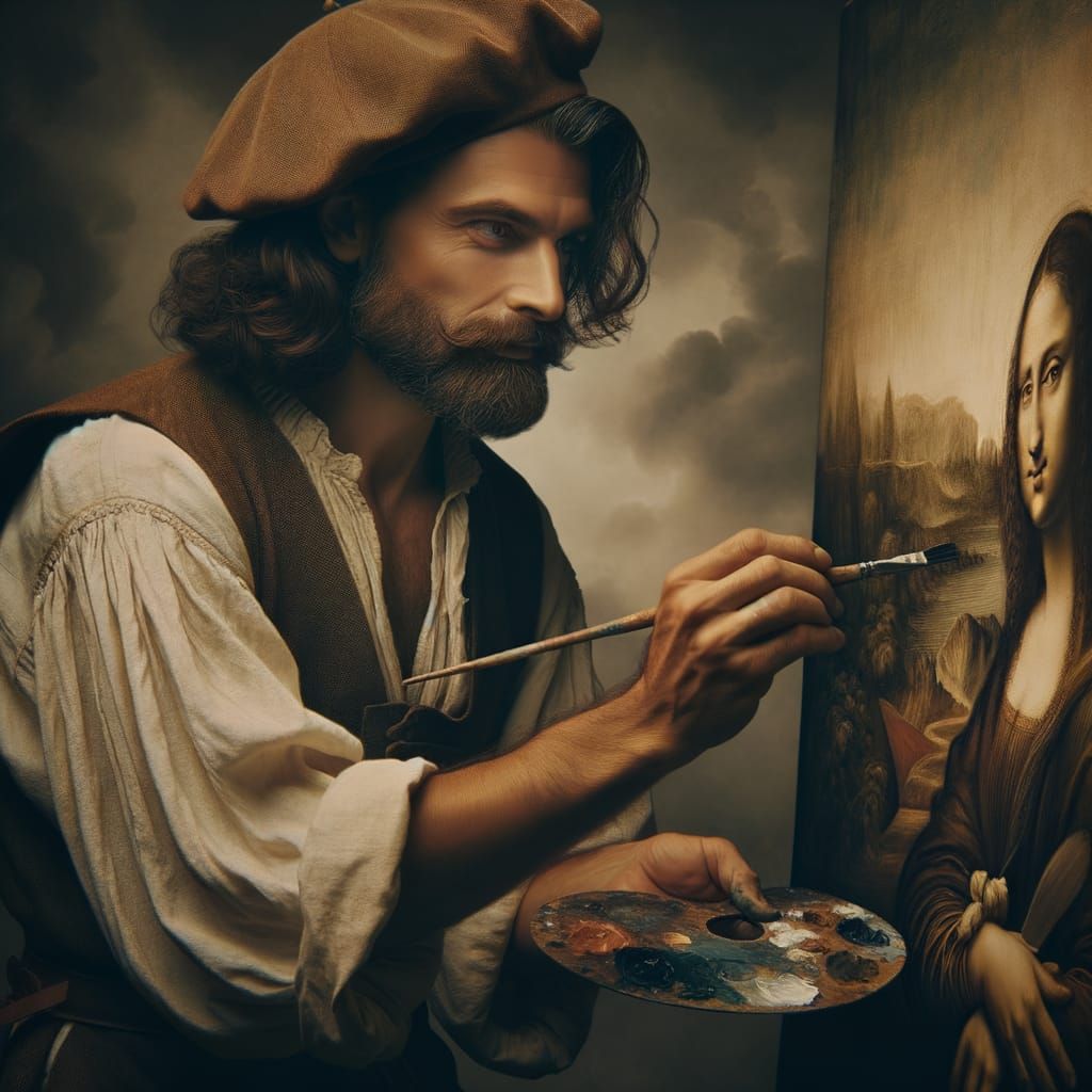 Renaissance Painter Creates Portrait of Mysterious Woman