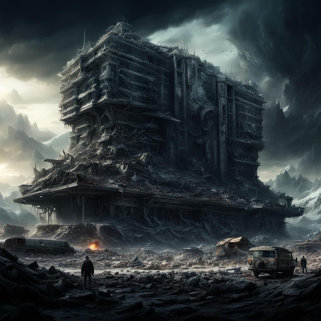 Epic Doomsday: Last Survivors Digital Matte Painting