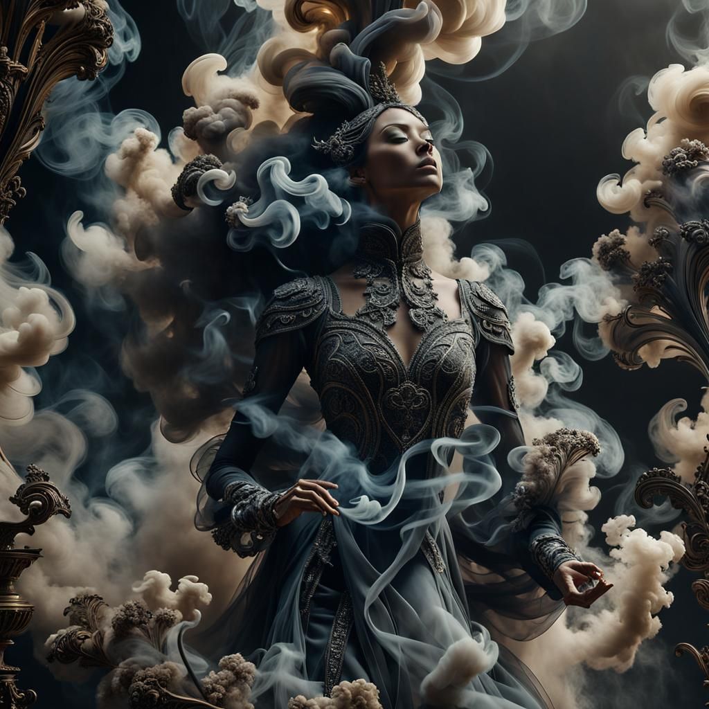 Smoke Dancer: Intricate CGI Visual Effects