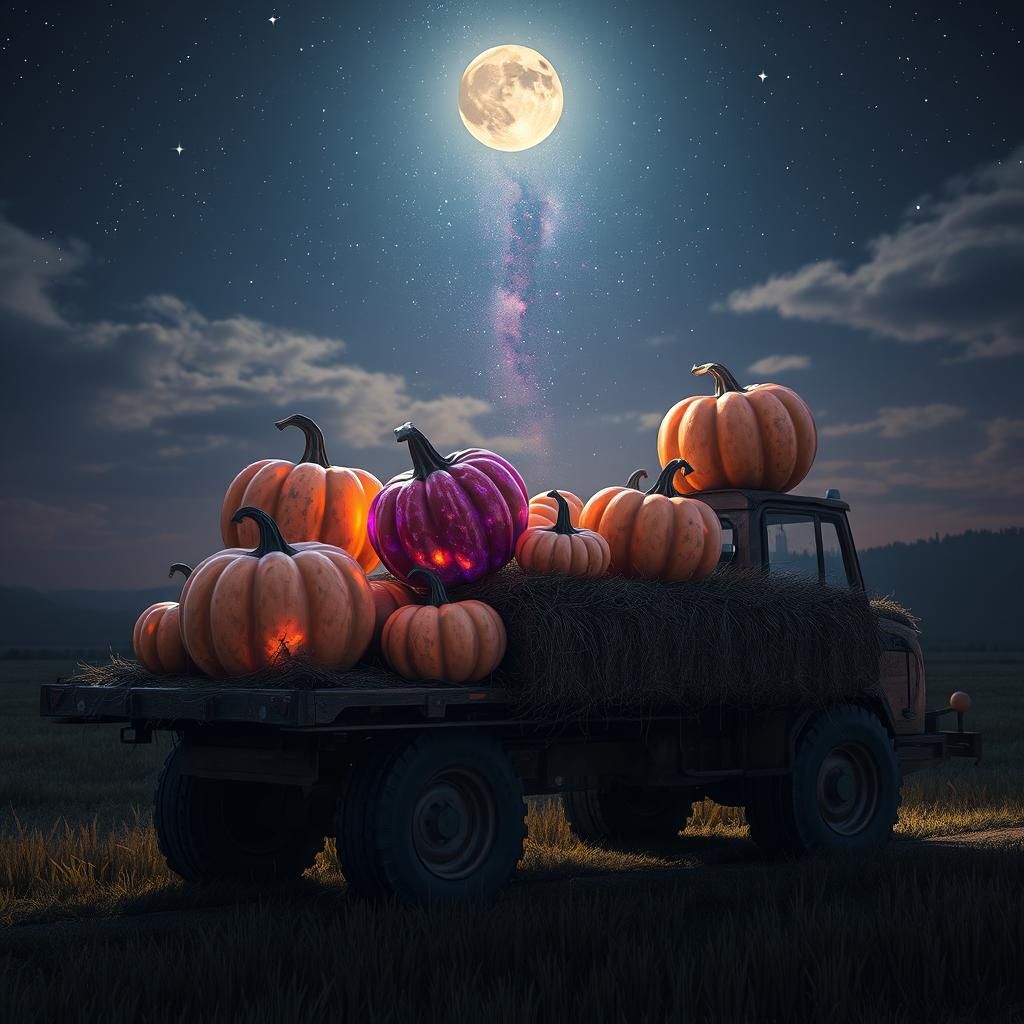 Galactic Gourds: A Dark Fantasy Thanksgiving