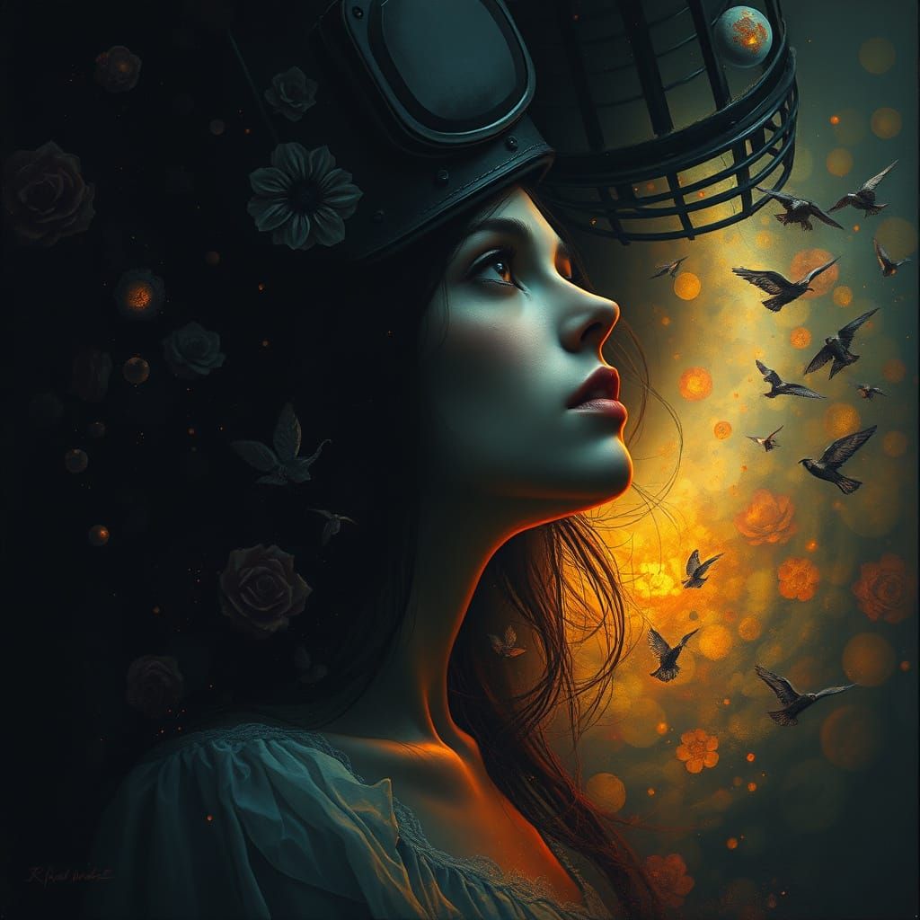 A Woman Lost in the Shadows of Her Own Soul