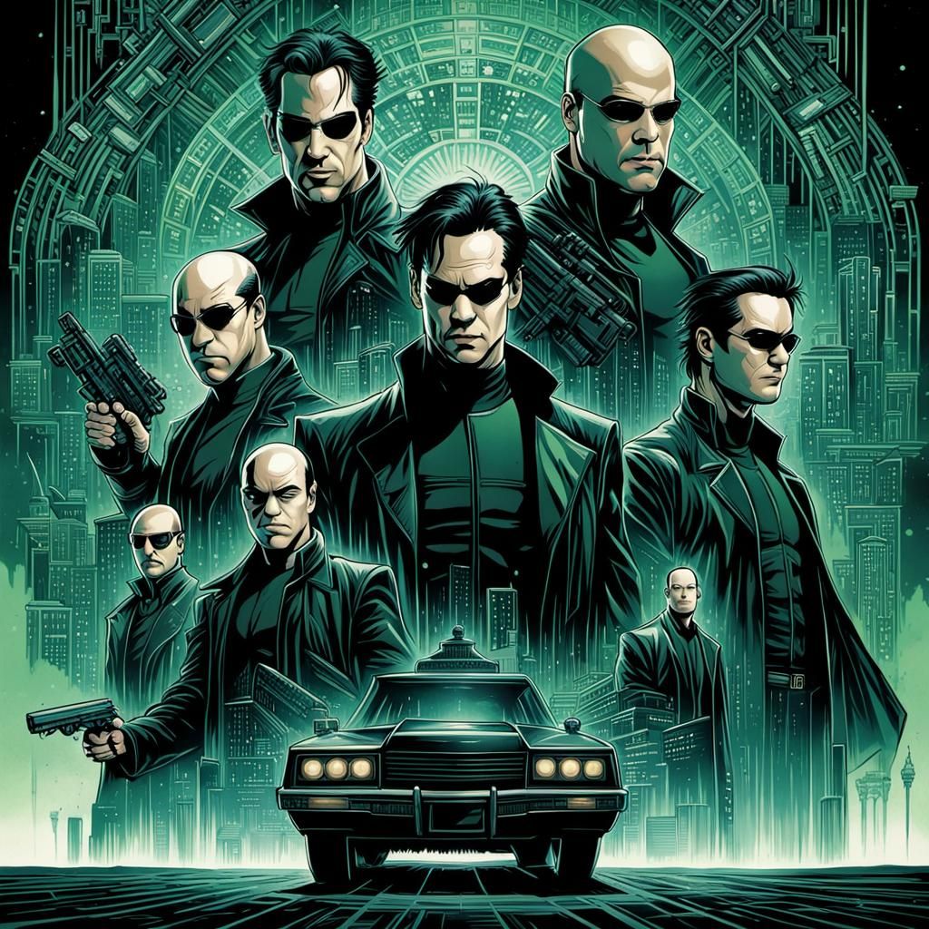 Intricate Portrait Inspired by Comic Book Art