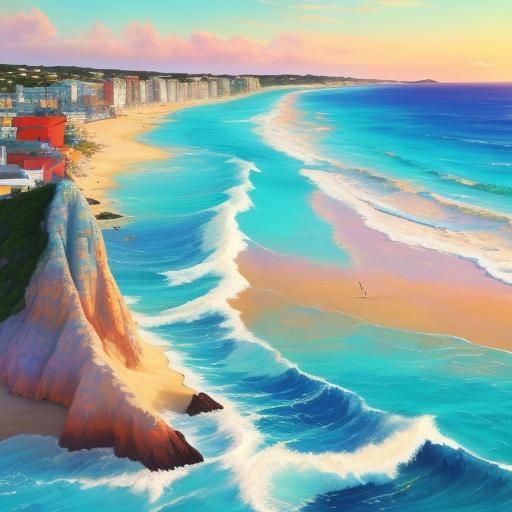 Expressionist Woman by Sandcastle in Fauvist Colors