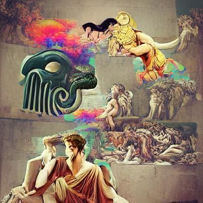 AI Generated Mythology Artwork