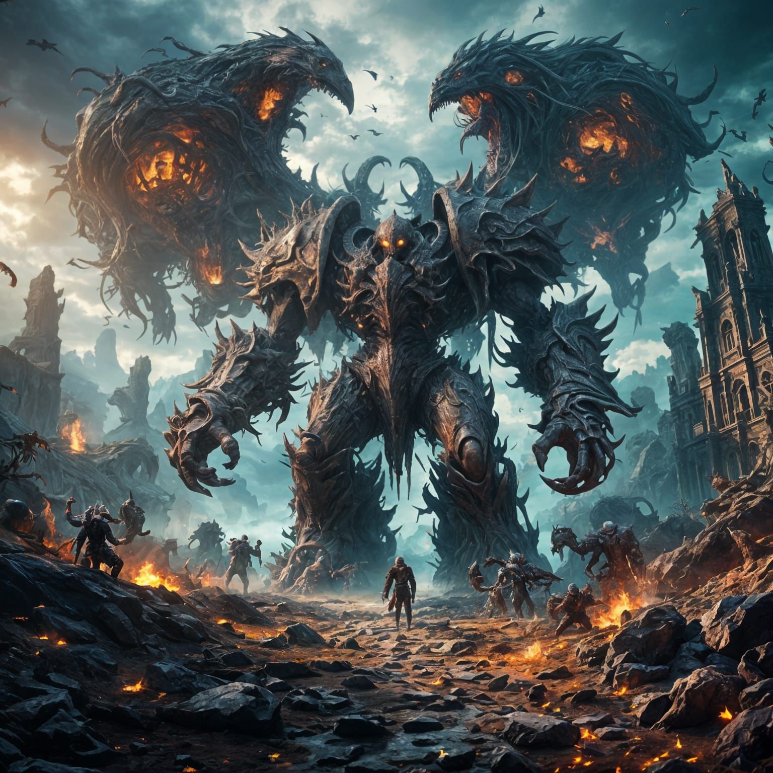 Whispers from the Abyss: A Gothic Horror Scene