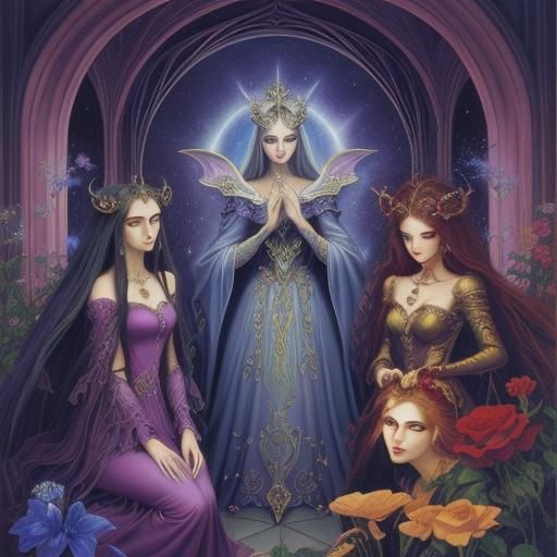 Enchanted Fantasy Dreamscape: An Otherworldly Vision