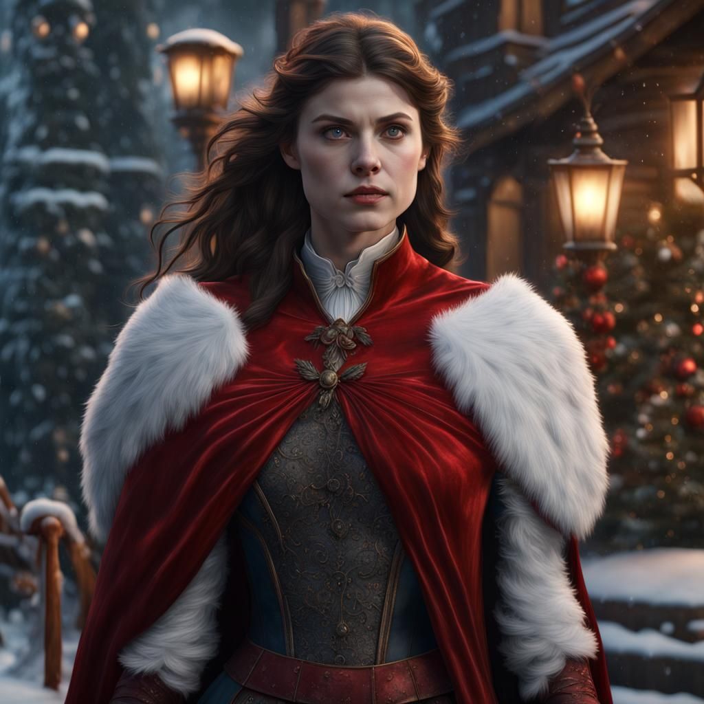 Alexandra Daddario as Ghost of Christmas Future