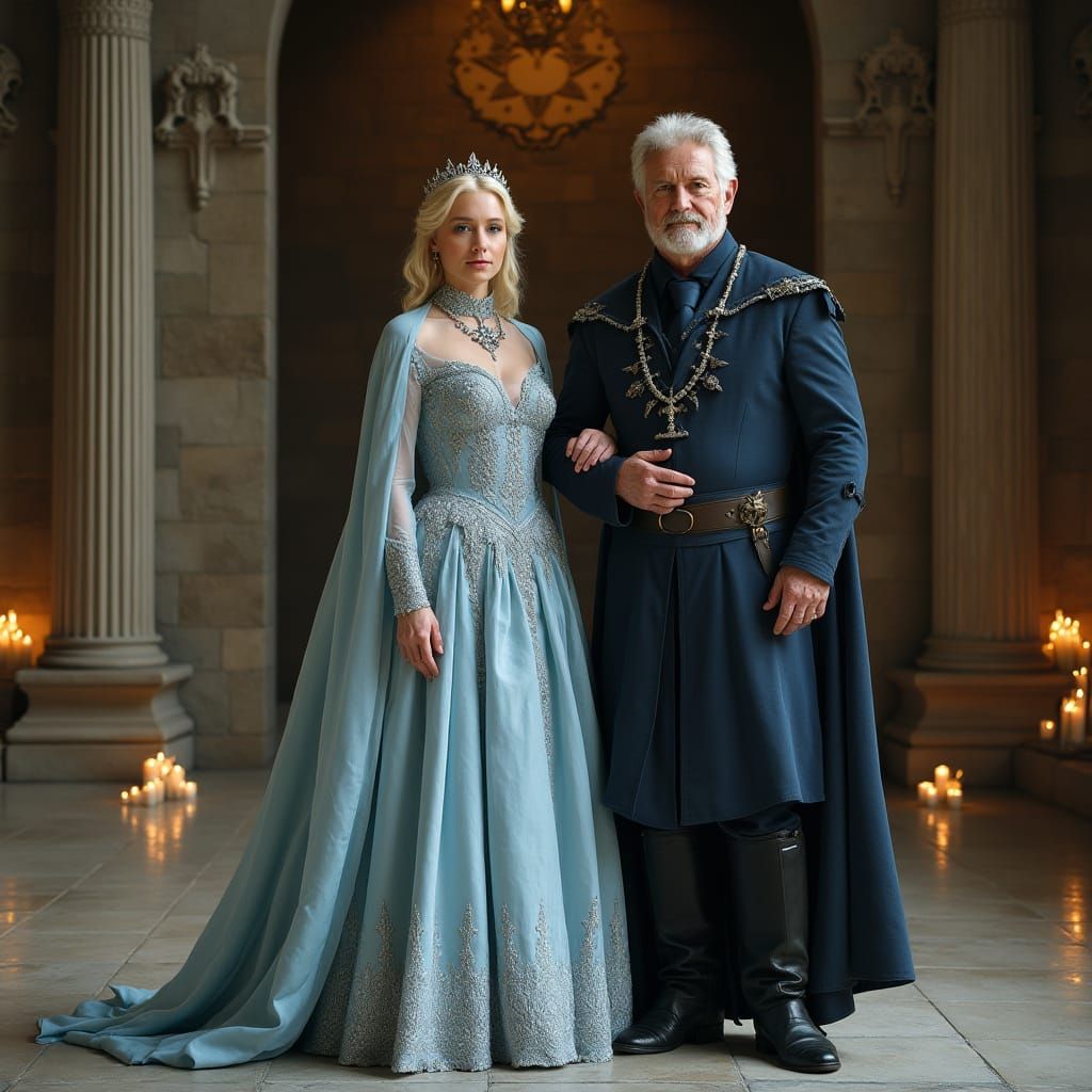 Gwendoline Christie as Brienne of Tarth in Elegant Pre-Rapha...