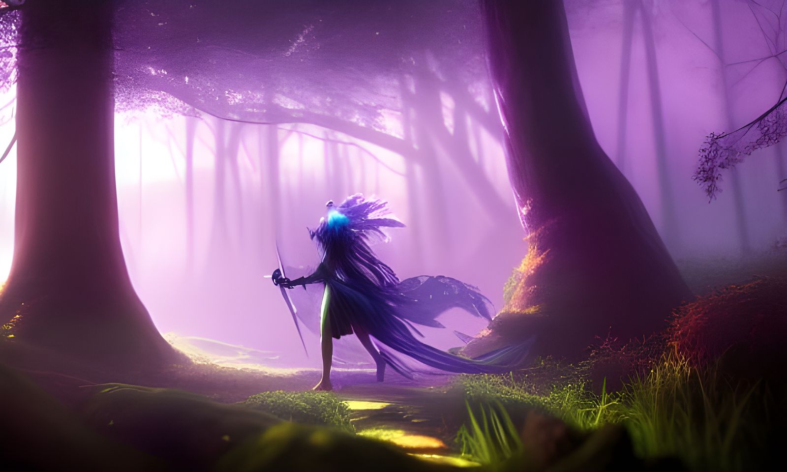I will go deep into the forest