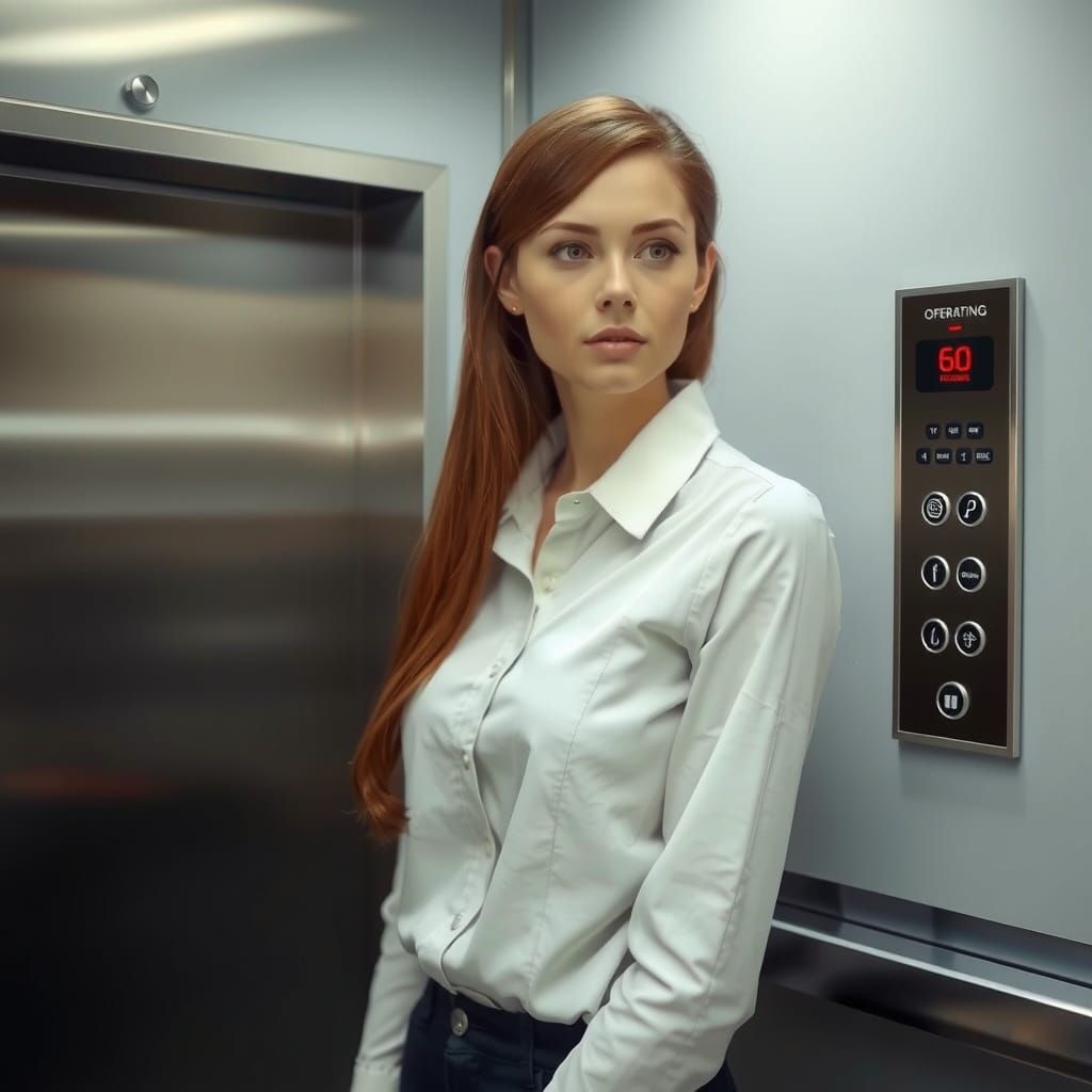 In an elevator