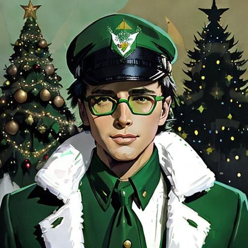 Buddy Holly as Buddy the Elf Illustration