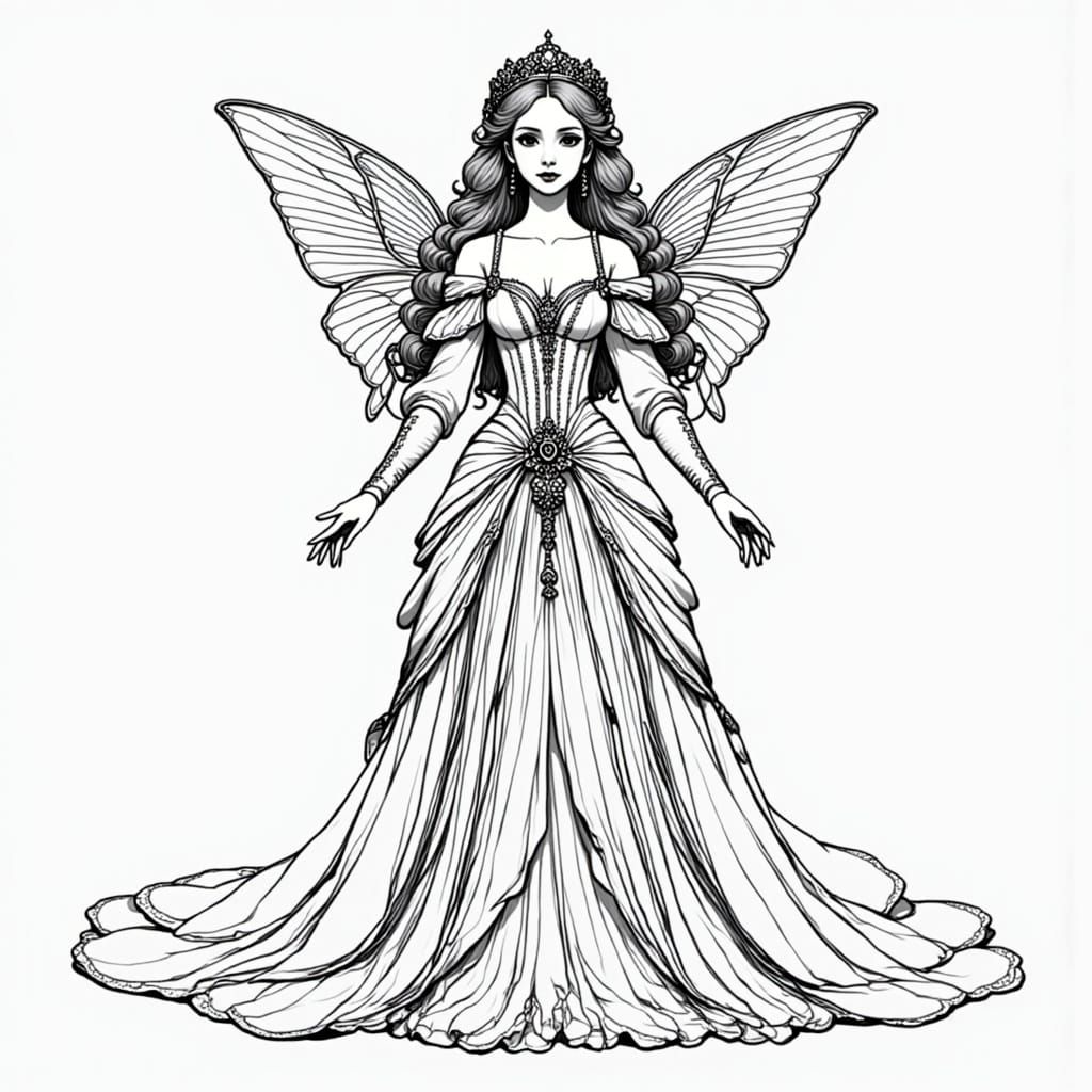 Charming Cartoon-Style Flux