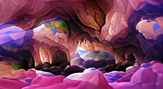 A Beautiful World Inside a Cave