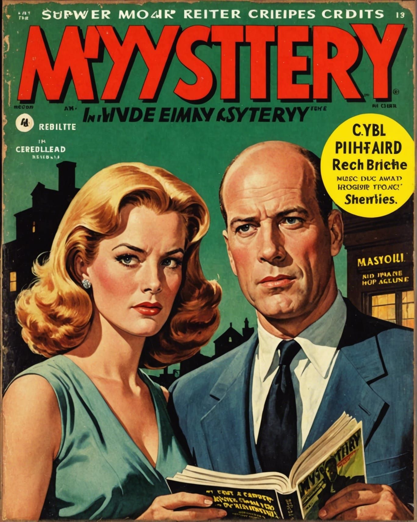 Pulp Mystery Cover #25