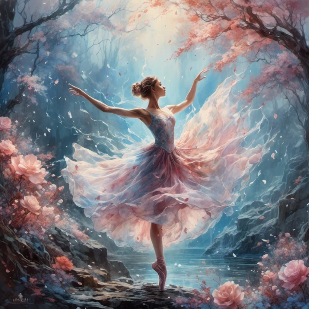 Prima Ballerina on a Spring Afternoon