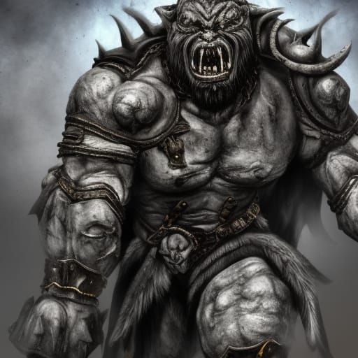 Demonic Orc Leader Goldorg of Gundabad