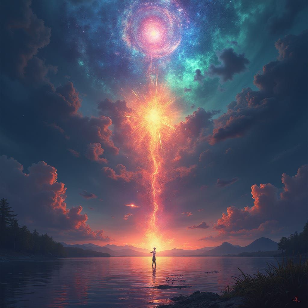 Ethereal Elements Emerge from Spiritual Energy