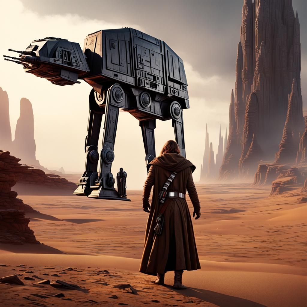 Star Wars Hunter: Epic Digital Matte Painting