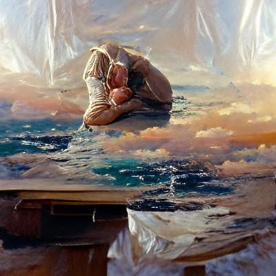 Expressive Oil Painting: Clinging to Sentiment