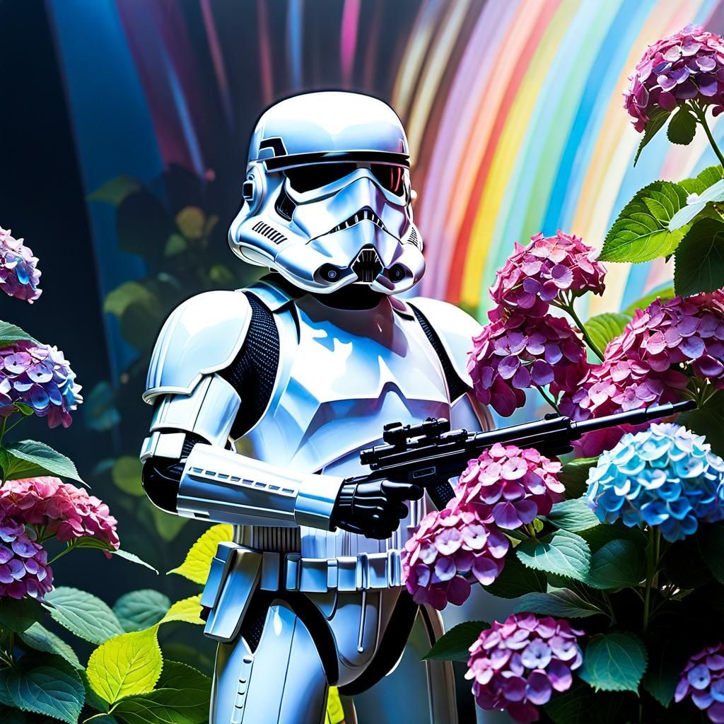 Flower power Stormtrooper