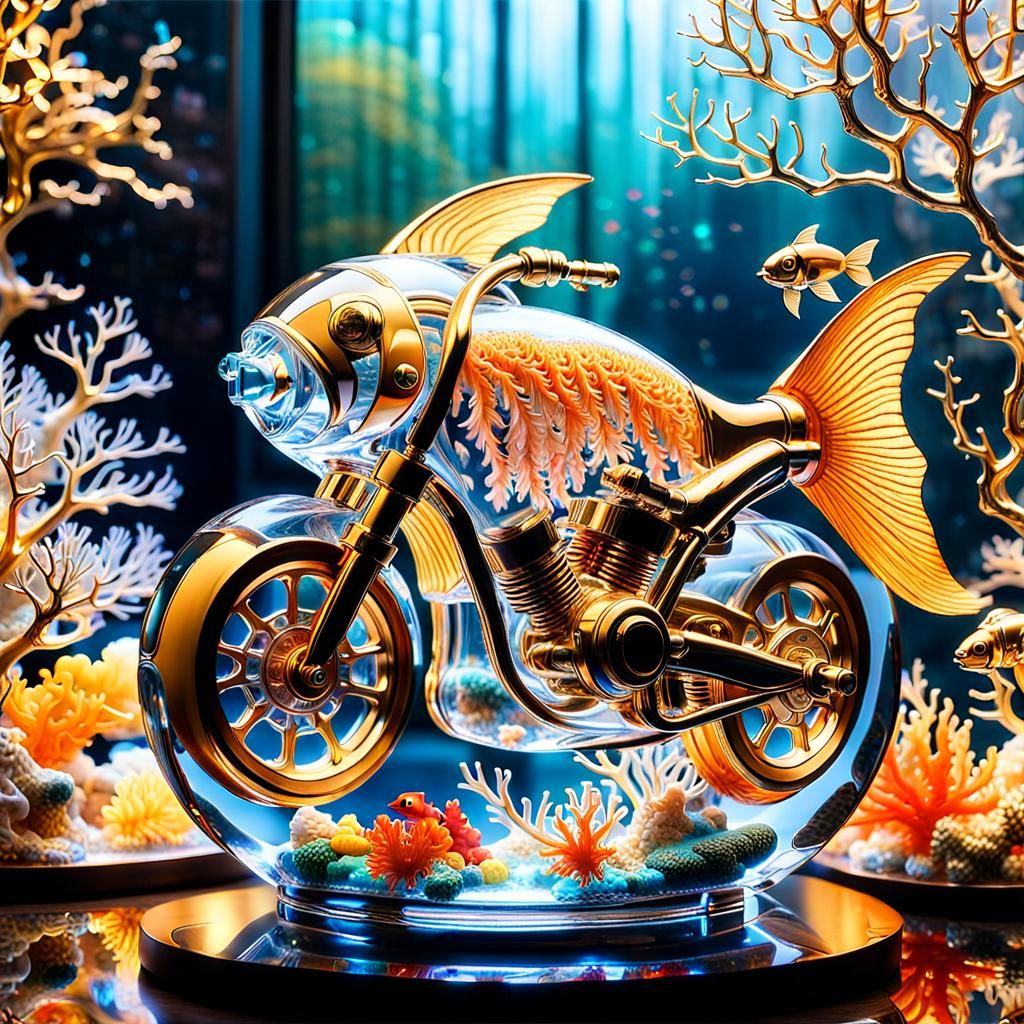 Underwater motorcycle