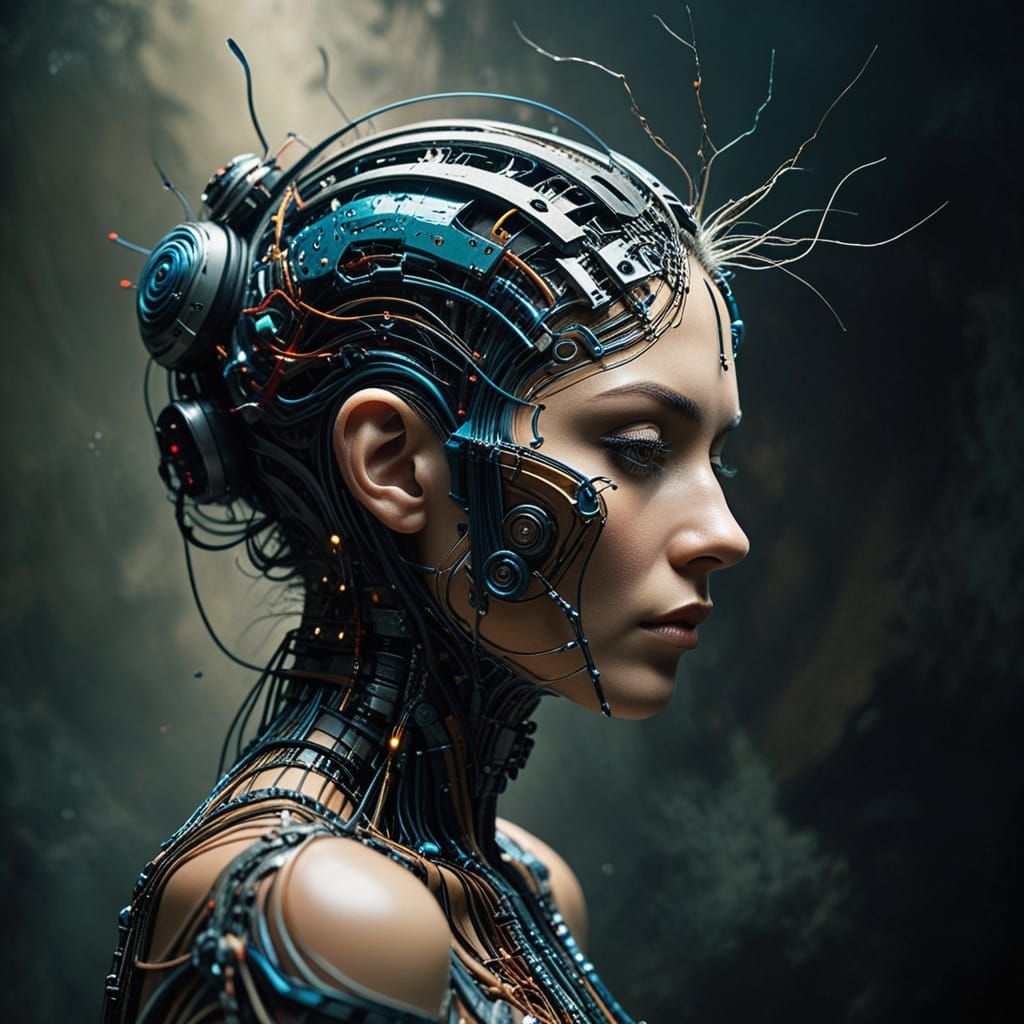 Abstract Mindscape of Sound and Sight