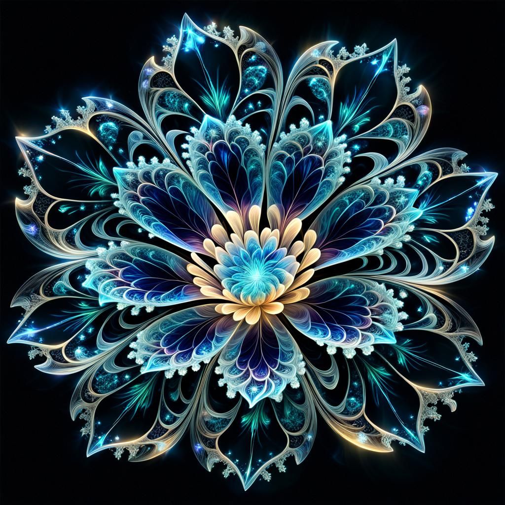 glass flower