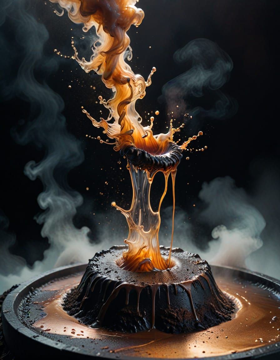 Cinematic Close-up of Glistening Leather and Copper