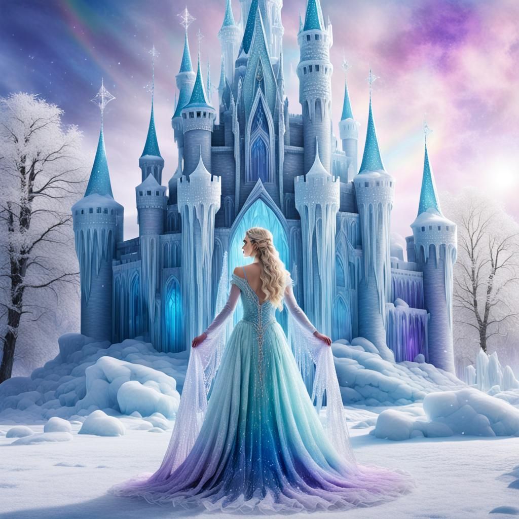 Ice Queen in a Crystalline Kingdom