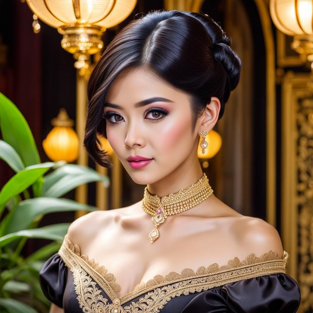Victorian Thai Beauty in Bangkok