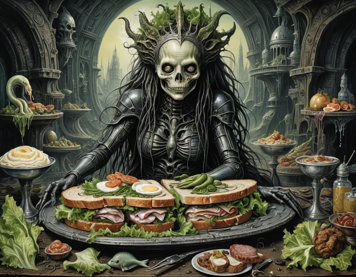 CRYPTID MERMAID SANDWICH - HUNGRY YET? #4 ANIMATED