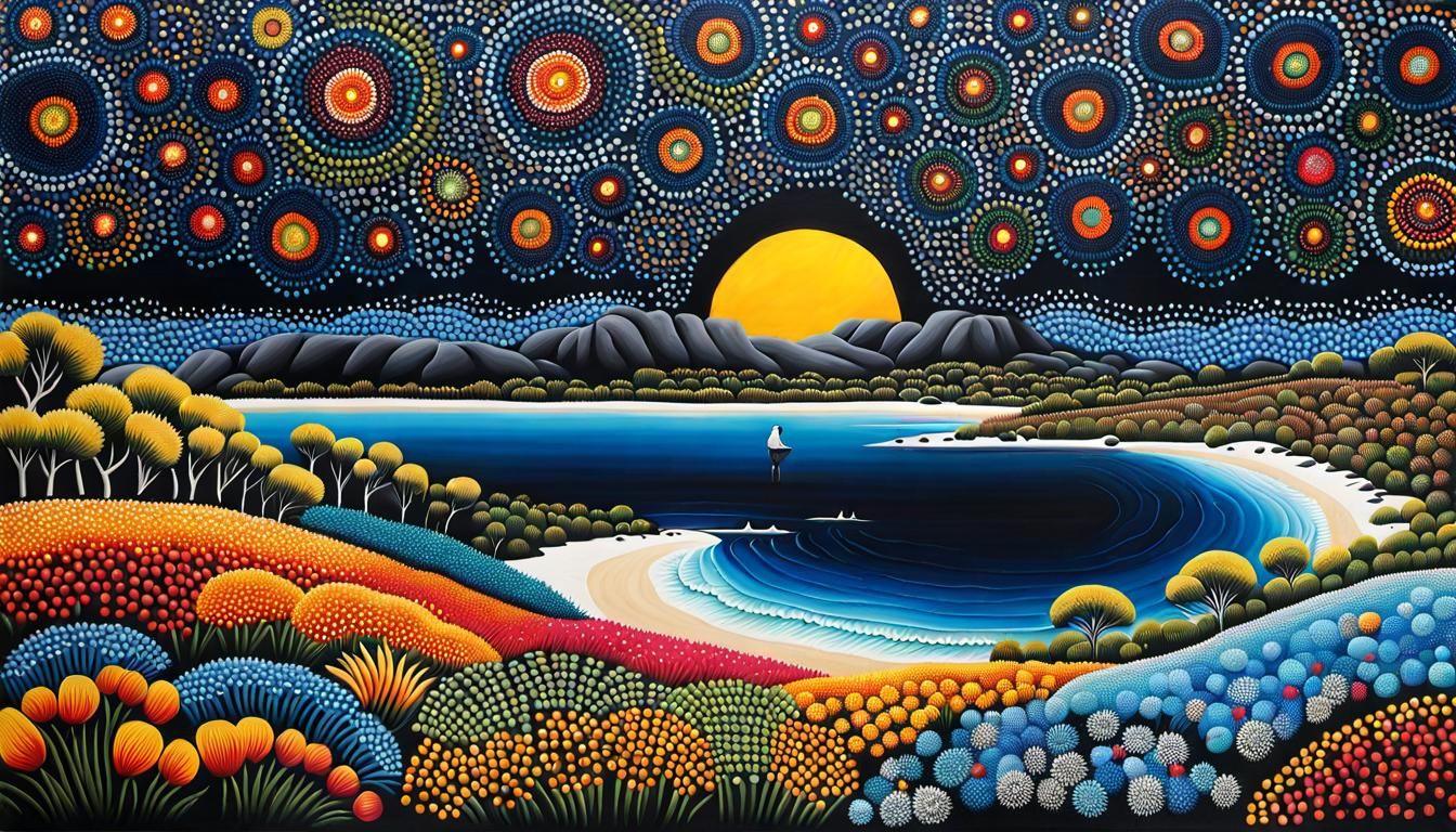 Australian Rottnest Island at Night