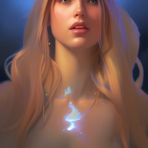 Hyperdetailed Jewel Portrait with Dynamic Lighting