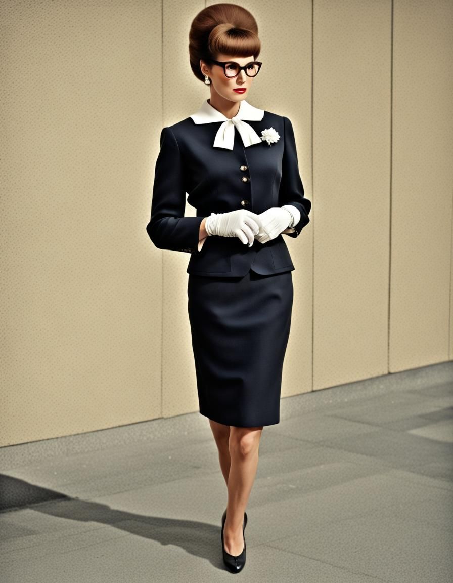 1960s Fashionista in Mad Men Style