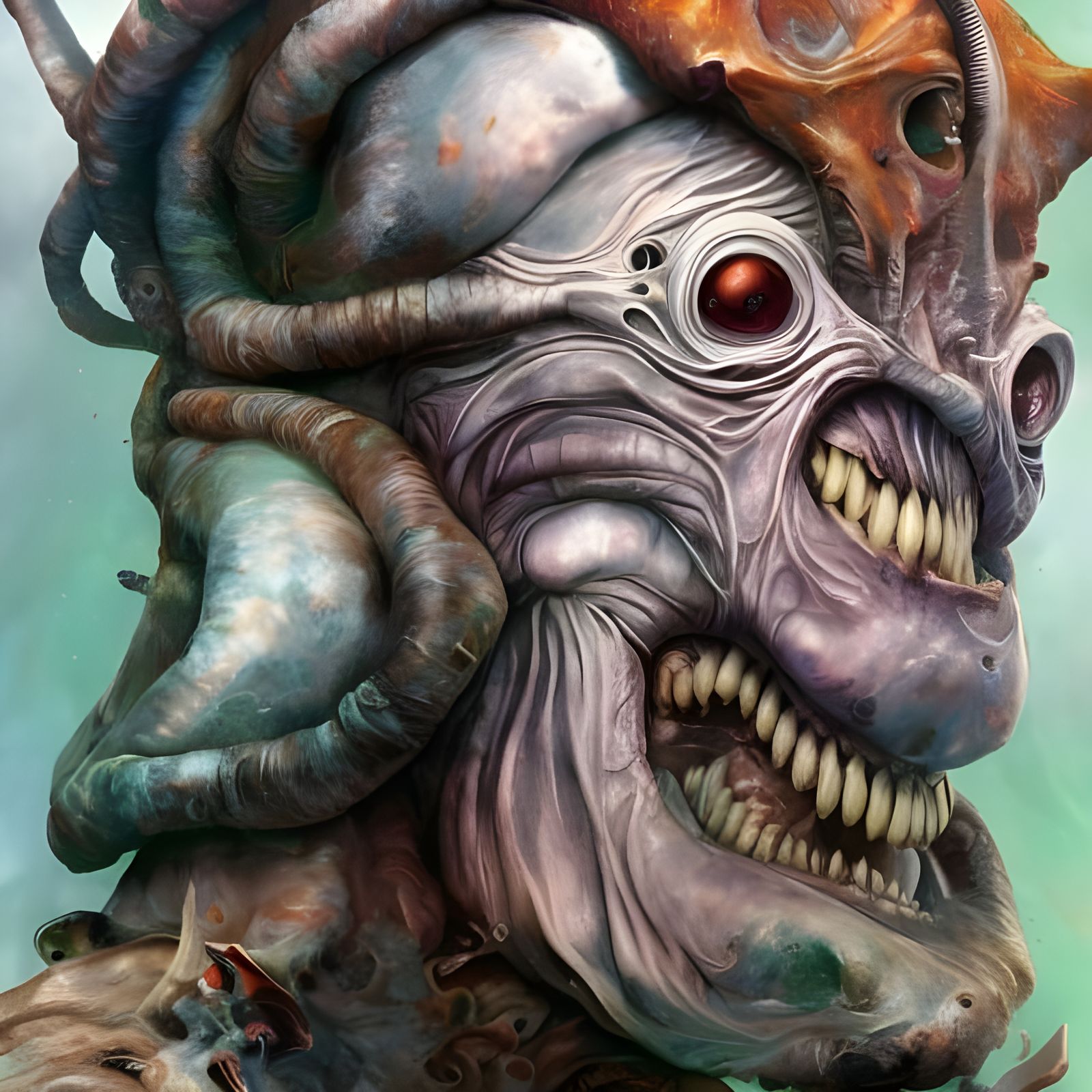 Dreamlike Feast of Futuristic Beings in High Resolution