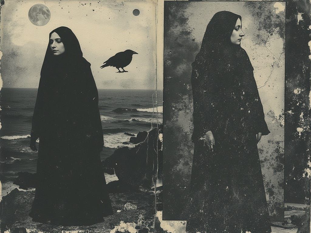 Surreal Wizard Cult in Dreamlike Landscapes